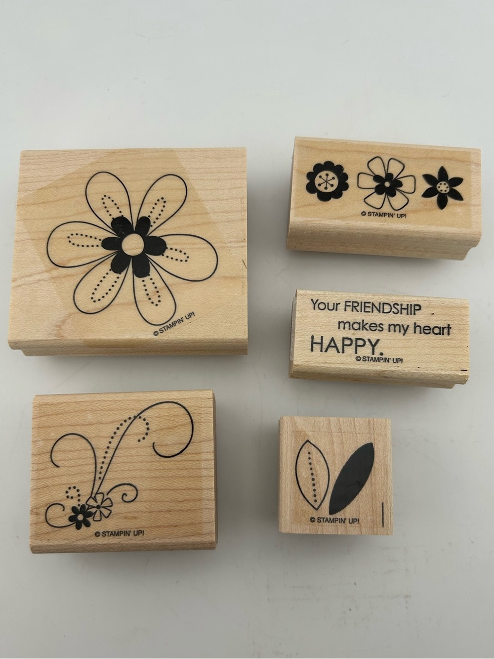 🍒 Stampin’Up! 🍒 “ Friendship Blooms ” Stamp set.